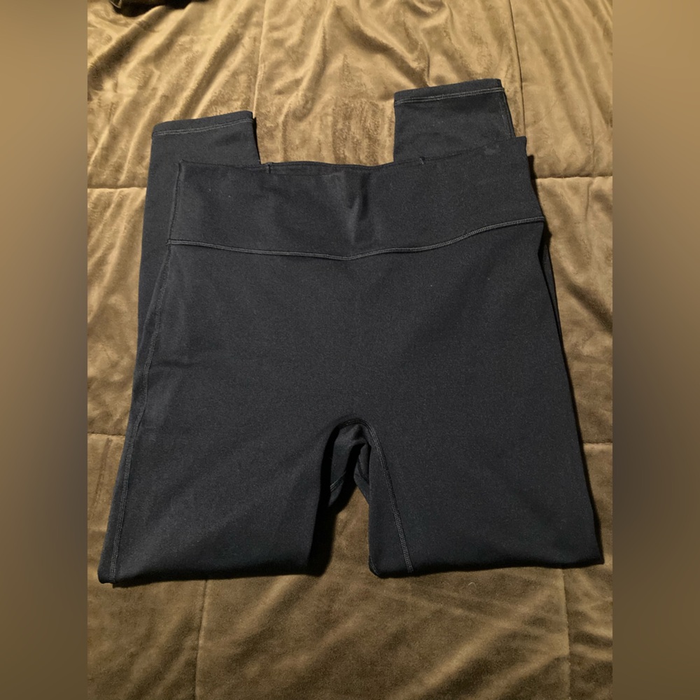 Fabletics brand, size XL, motion 365 black leggings, cute and comfy